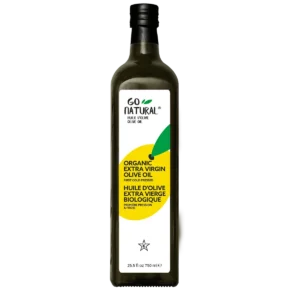 Go Natural ORGANIC Extra Virgin Olive Oil 750 ML