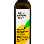 Huile d’Olive Extra Vierge Biologique Go Natural – Bouteille Verre Marasca 500 ml
