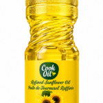 Cook Oil – Huile de tournesol raffinée – Bouteille PET 1L