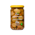 Olives aux 3 poivres – Pot 300 g